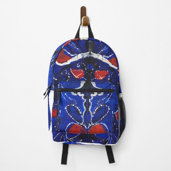 Item preview, Abstract painting in blue and red designed and sold by ricoflinn.