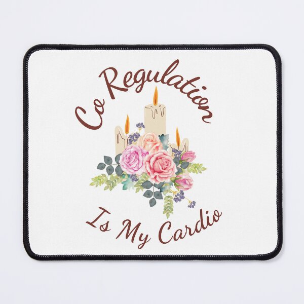 Item preview, Flower Candle Co Regulation Is My Cardio designed and sold by Wiss2Arts.