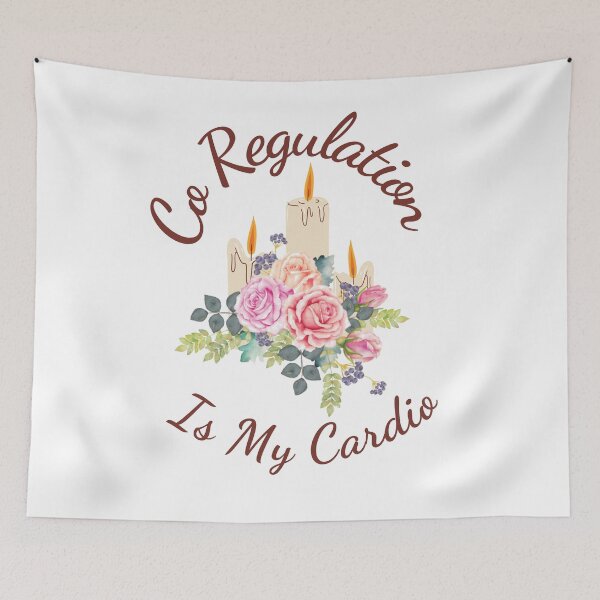 Item preview, Flower Candle Co Regulation Is My Cardio designed and sold by Wiss2Arts.