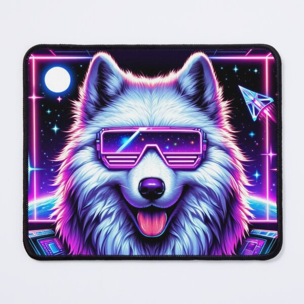 Item preview, Galactic Neon Wolf designed and sold by AmigosFurEver.