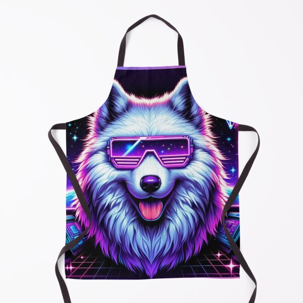 Item preview, Galactic Neon Wolf designed and sold by AmigosFurEver.