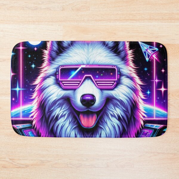 Item preview, Galactic Neon Wolf designed and sold by AmigosFurEver.
