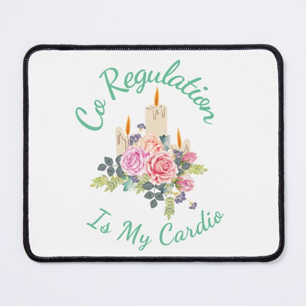 Item preview, Flower Candle Co Regulation Is My Cardio designed and sold by Wiss2Arts.