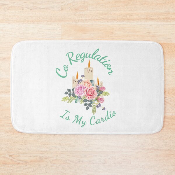 Item preview, Flower Candle Co Regulation Is My Cardio designed and sold by Wiss2Arts.