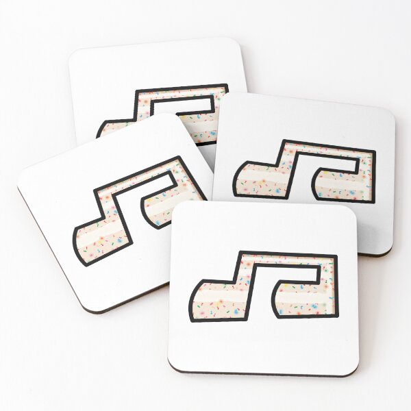 Item preview, Confetti Cake Music Note (Bordered) designed and sold by Carsondood.