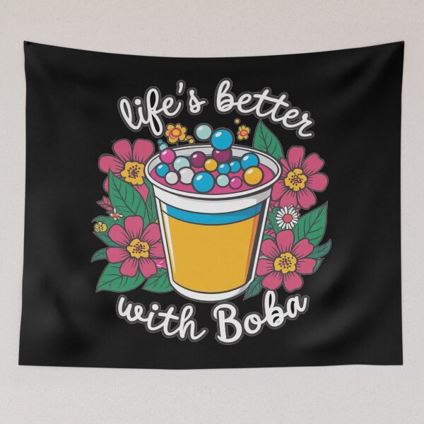 Item preview, Life's Better With Boba - Boba Tea Enthusiast designed and sold by Kashear.