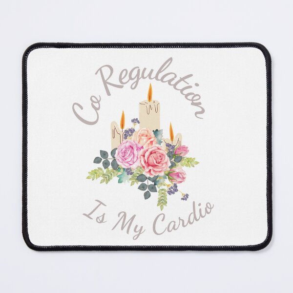 Item preview, Flower Candle Co Regulation Is My Cardio designed and sold by Wiss2Arts.