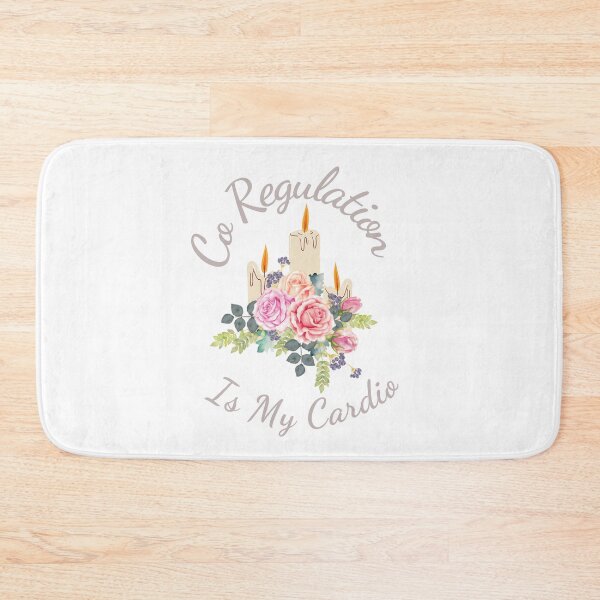 Item preview, Flower Candle Co Regulation Is My Cardio designed and sold by Wiss2Arts.