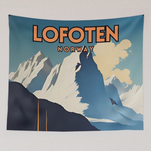 Item preview, Lofoten Norway designed and sold by ZionPosteria.