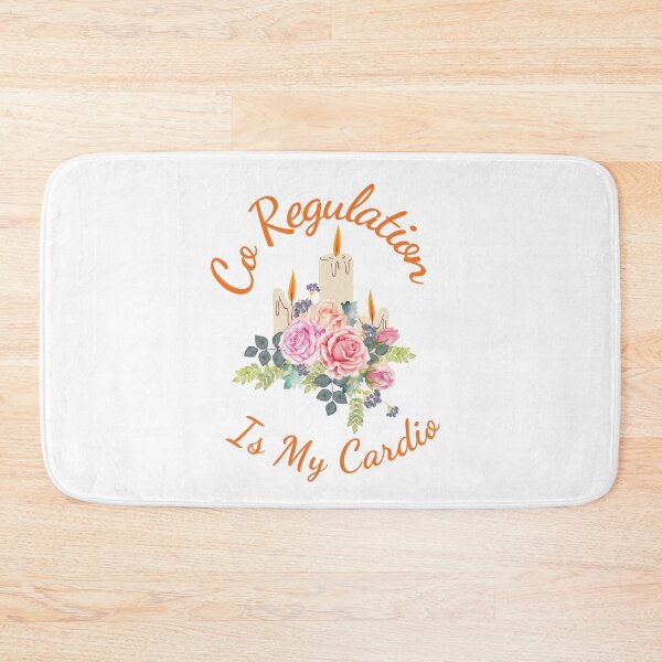 Item preview, Flower Candle Co Regulation Is My Cardio designed and sold by Wiss2Arts.