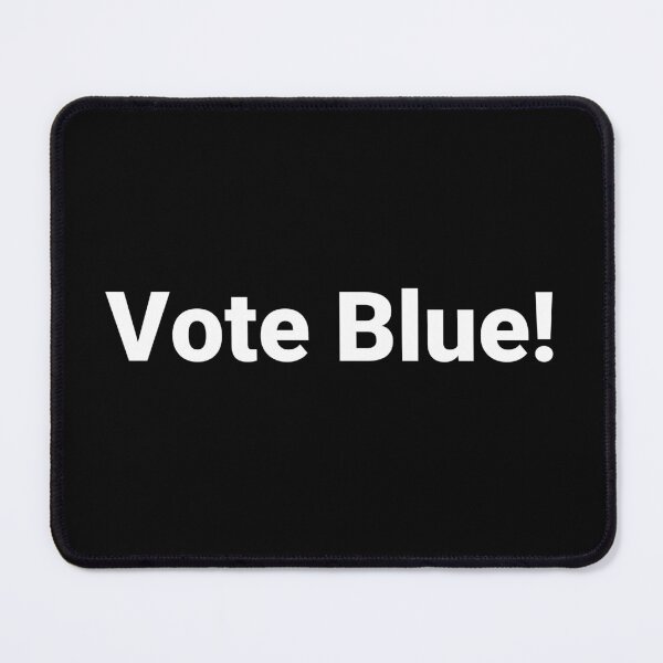 Item preview, Vote Blue! designed and sold by Text-based T-Shirts and Gifts.