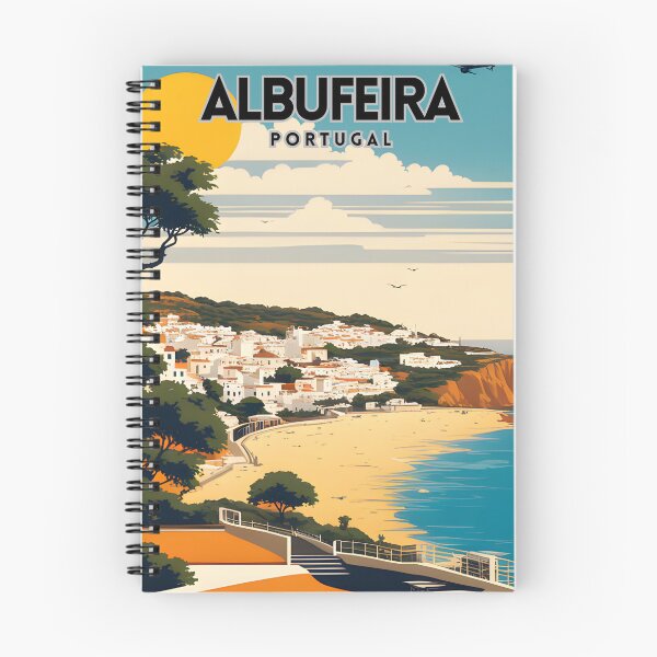 Item preview, Albufeira Portugal Travel Art Poster designed and sold by ZionPosteria.