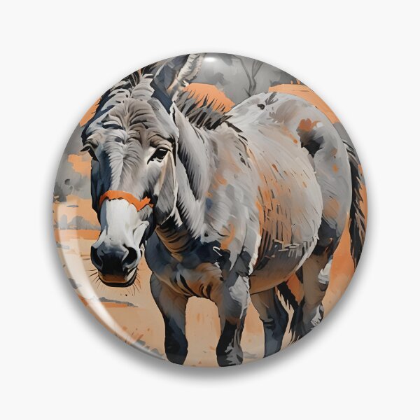 Item preview, A Gray Donkey In The Desert  designed and sold by Paw's Arts.