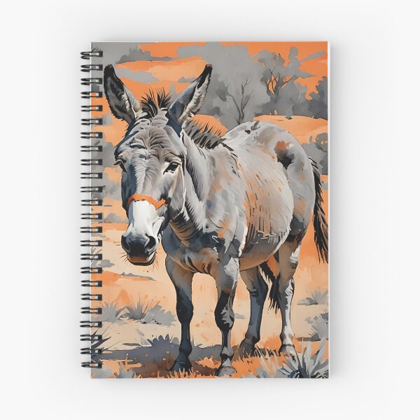 Item preview, A Gray Donkey In The Desert  designed and sold by Paw's Arts.