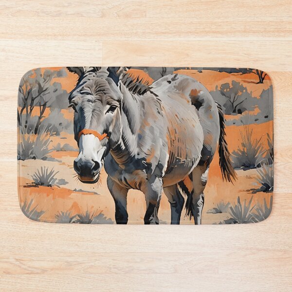 Item preview, A Gray Donkey In The Desert  designed and sold by Paw's Arts.