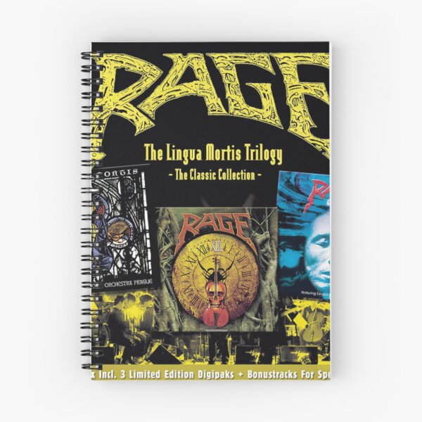 Item preview, Rage - The Lingua Mortis Trilogy album 2002 designed and sold by StromanLines.