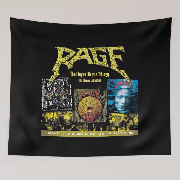 Item preview, Rage - The Lingua Mortis Trilogy album 2002 designed and sold by StromanLines.