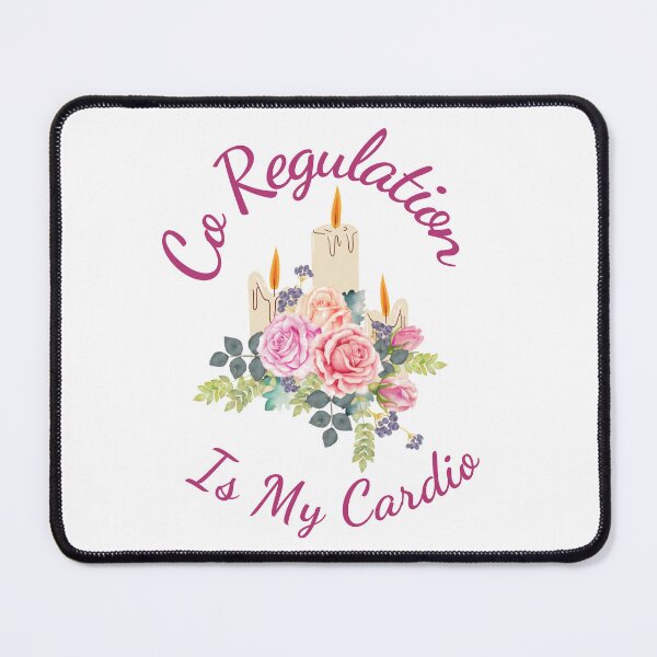 Item preview, Flower Candle Co Regulation Is My Cardio designed and sold by Wiss2Arts.