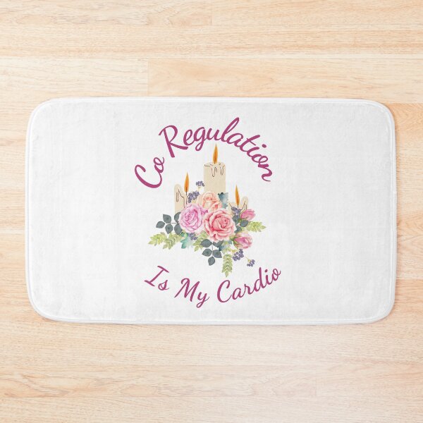 Item preview, Flower Candle Co Regulation Is My Cardio designed and sold by Wiss2Arts.