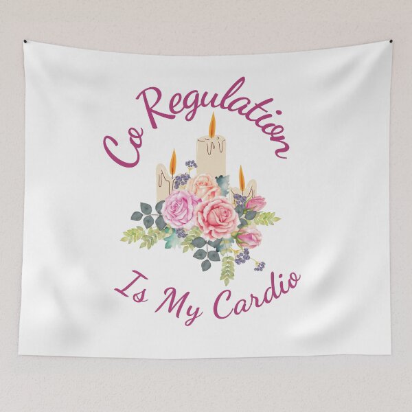 Item preview, Flower Candle Co Regulation Is My Cardio designed and sold by Wiss2Arts.
