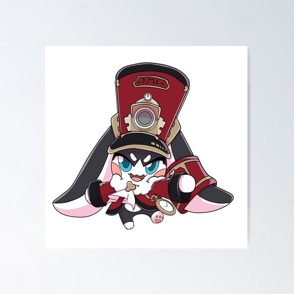 Item preview, Honkai Star Rail PomPom Chibi Sticker designed and sold by DrawMeTay.