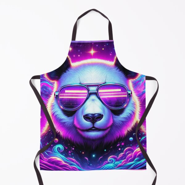 Item preview, Galactic Neon Panda designed and sold by AmigosFurEver.