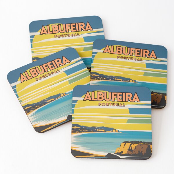 Item preview, Albufeira Retro Travel Art designed and sold by ZionPosteria.