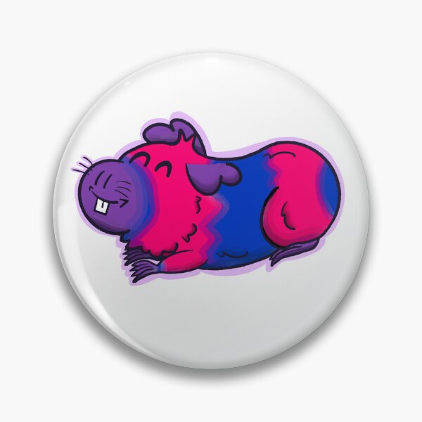 Item preview, Bi Pride Guinea Pig designed and sold by LouiEspoArt.