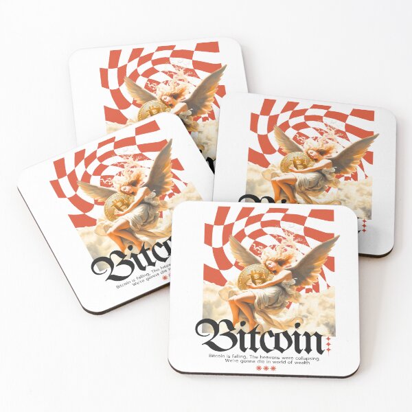 Item preview, Falling down Bitcoin,Btc Angel,BTC,Bitcoin,Bitcoin Art,Angel designed and sold by 1SINGHA.