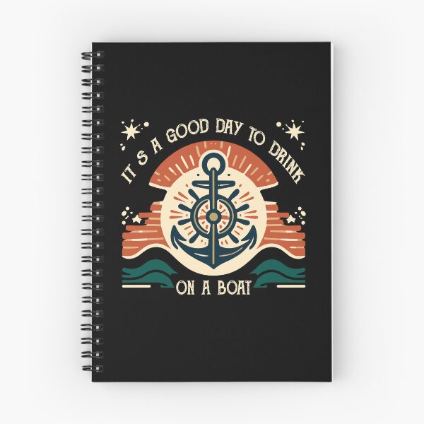 Item preview, It's A Good Day To Drink On A Boat Funny Pontoon Drinking designed and sold by Dressed For Duty.