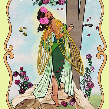 Artwork thumbnail, Mucha Cicada by SparklefilthStudios