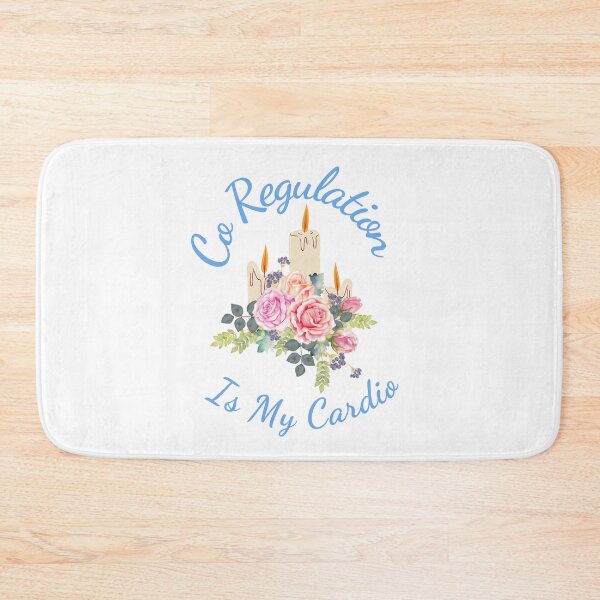 Item preview, Flower Candle Co Regulation Is My Cardio designed and sold by Wiss2Arts.