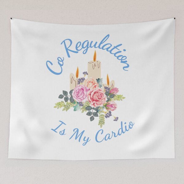 Item preview, Flower Candle Co Regulation Is My Cardio designed and sold by Wiss2Arts.