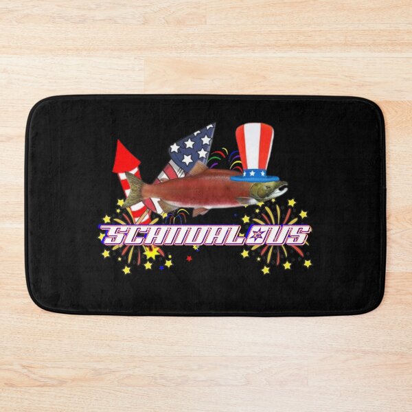 Item preview, Scandalous Salmon 4th of July designed and sold by ArcticToad.