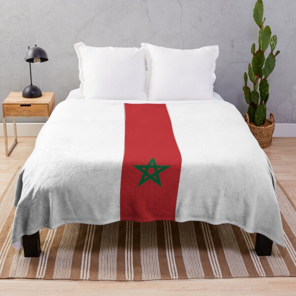 Item preview, Morocco Flag designed and sold by Candie-Shop.