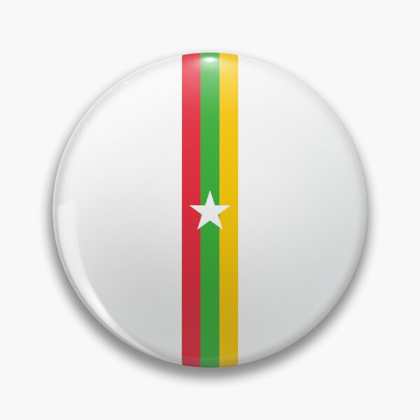 Item preview, Myanmar Flag designed and sold by Candie-Shop.