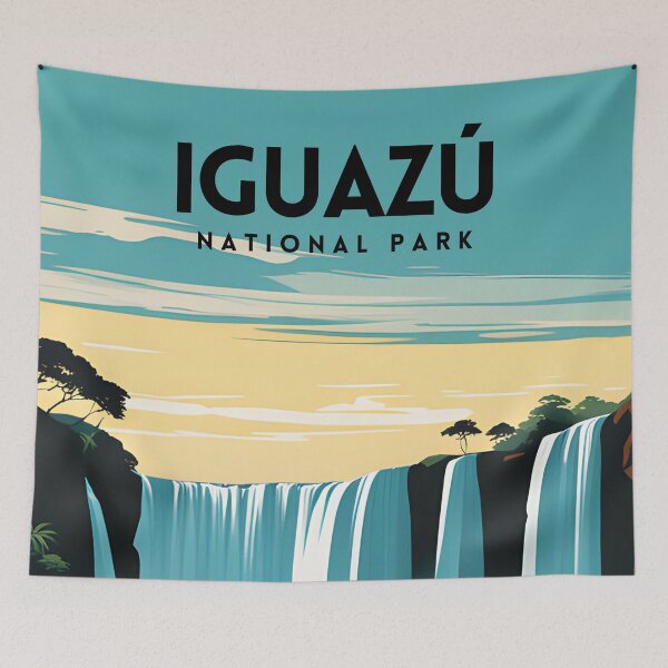 Item preview, Iguazu National Park Argentina Vintage Travel designed and sold by ZionPosteria.