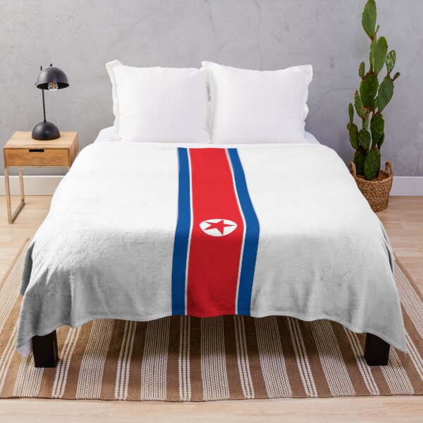 Item preview, North Korea Flag designed and sold by Candie-Shop.