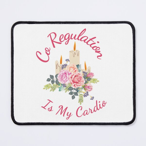 Item preview, Flower Candle Co Regulation Is My Cardio designed and sold by Wiss2Arts.