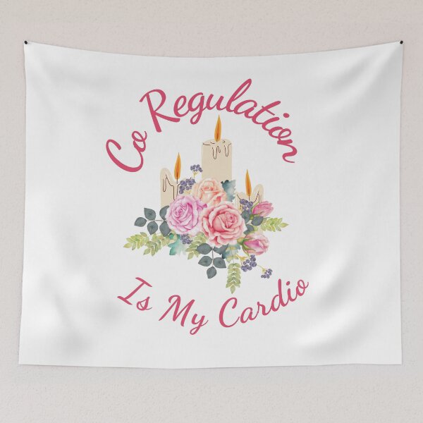 Item preview, Flower Candle Co Regulation Is My Cardio designed and sold by Wiss2Arts.