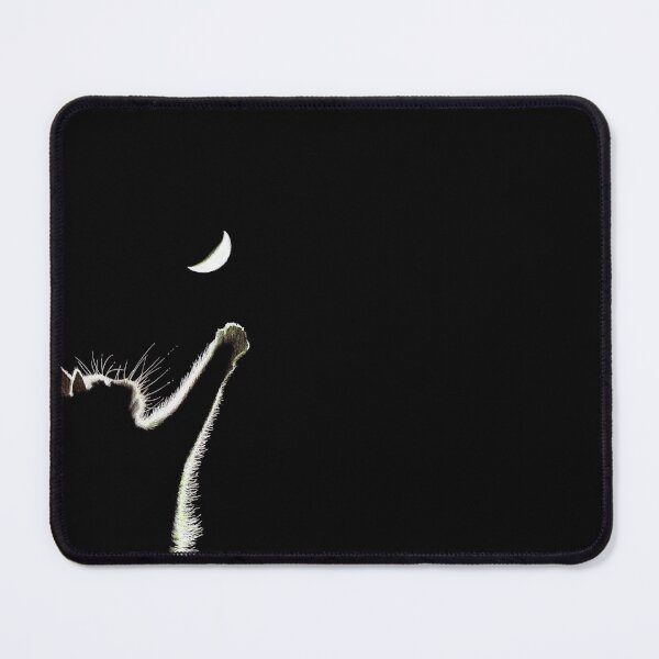 Item preview, Cat and moon night drawing designed and sold by DipakSonarArt.