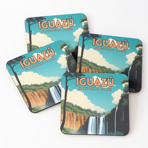Item preview, Iguazu National Park Argentina Vintage designed and sold by ZionPosteria.