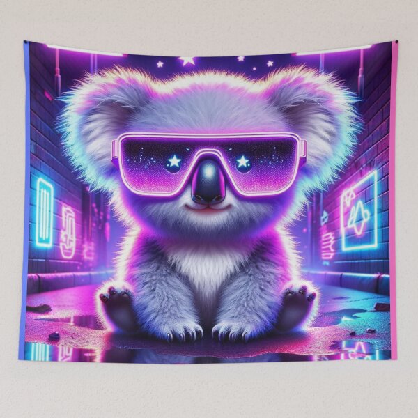 Item preview, Koala Neon Star designed and sold by AmigosFurEver.