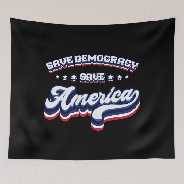 Item preview, Save Democracy - 2024 Elections  designed and sold by Whimsical  Thinker.