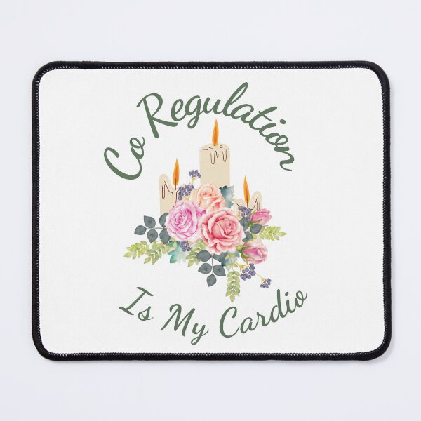 Item preview, Flower Candle Co Regulation Is My Cardio designed and sold by Wiss2Arts.