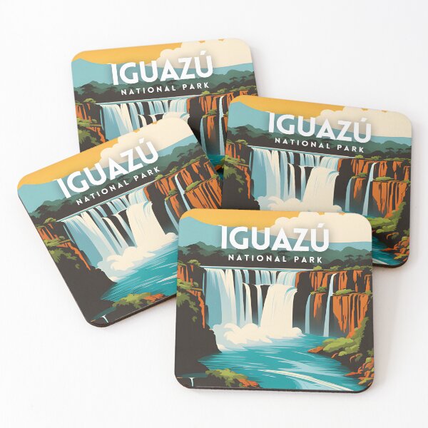 Item preview, Iguazu National Park Travel Art Poster designed and sold by ZionPosteria.