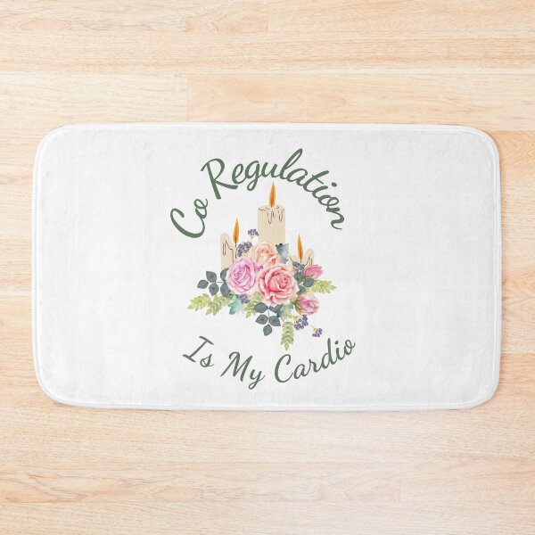 Item preview, Flower Candle Co Regulation Is My Cardio designed and sold by Wiss2Arts.