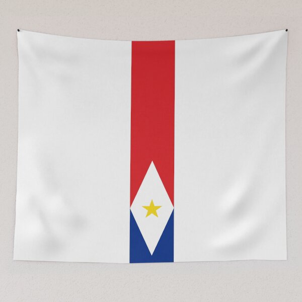 Item preview, Saba Flag designed and sold by Candie-Shop.