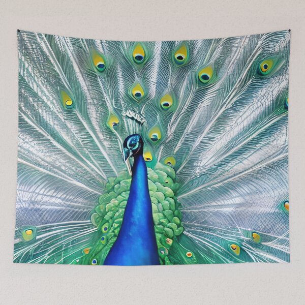 Item preview, Heavenly Moonlight Peacock designed and sold by Paw's Arts.