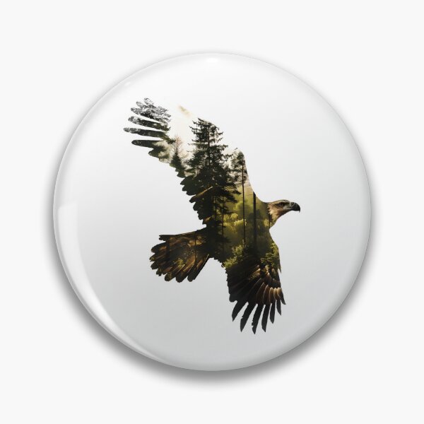 Item preview, Forest Eagle designed and sold by ArtbyAiGallery.